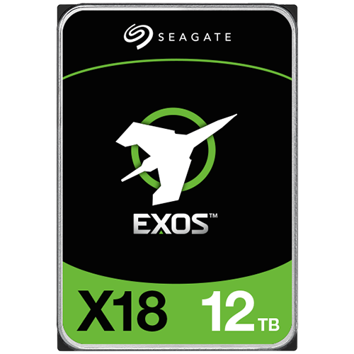 SEAGATE HDD serveris Exos X18 HDD 512E/4KN (3,5'/12TB/SATA 6Gb/s / 7200rpm)
