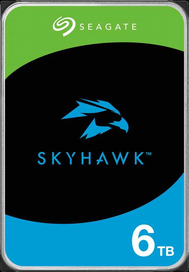 „SEAGATE“ HDD „SkyHawk Surveillance“ (3,5 colio/6 TB/SATA 6 Gb/s/rpm 5400)