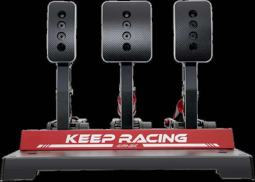 SIMAGIC modulinis pedalų komplektas su 100 kg apkrovos davikliu ir Holo jutikliu, S303