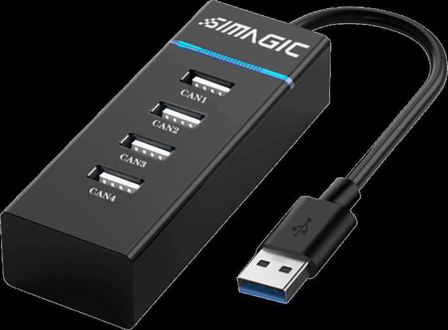 SIMAGIC Wheelbase USB Splitter/Extender, S463