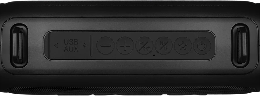 Garsiakalbis 2.0 nešiojamas SVEN PS-235, juodas (12W, TWS, ), galia 2x6W (RMS), Bluetooth, FM, USB, ličio 1500mA*h