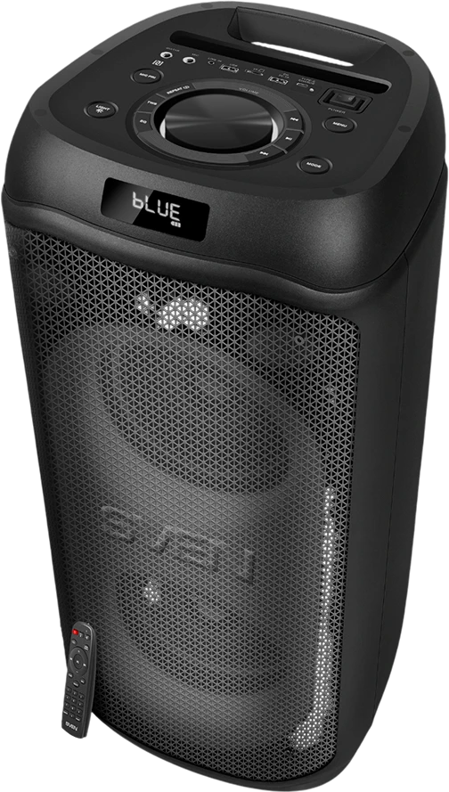 Speaker SVEN PS-1050, juodas (200W, TWS, Bluetooth, FM, USB, Micro SD, LED-display, 7200mAh)