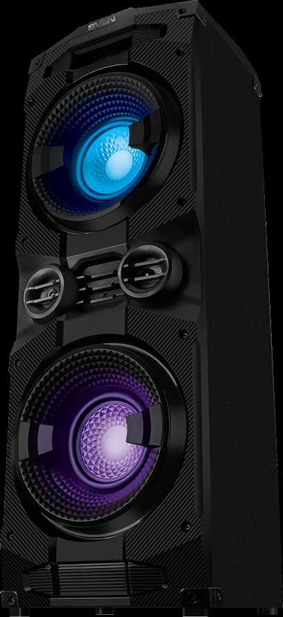 Garsiakalbis SVEN PS-1500, juodas (500W, Bluetooth, FM, USB, LED ekranas, kintamosios srovės maitinimas)