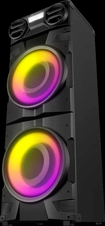 Garsiakalbis SVEN PS-1900, juodas (1000W, TWS, Bluetooth, FM, USB, LED ekranas, kintamoji srovė)