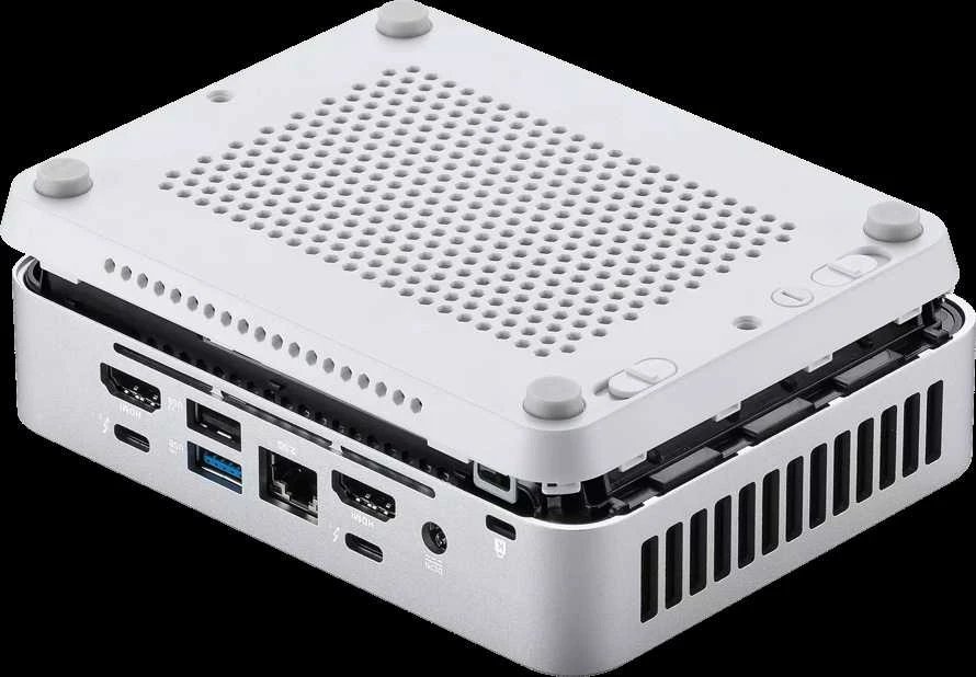 ASUS NUC 14pro+/RNUC14RVSU500002I/Intel Ultra 5 125H/Intel Arc grafika/4xUSB/M.2 22x80 NVMe; 22x42 NVMe/2,5Gbe LAN/2xHDMI/2x Thunderbolt 4 (USB-C+DP)/be saugyklos/be RAM/AX211.D2WG.NV/be OS/EU Cord/Kit(L6)/EAN:4711387496657