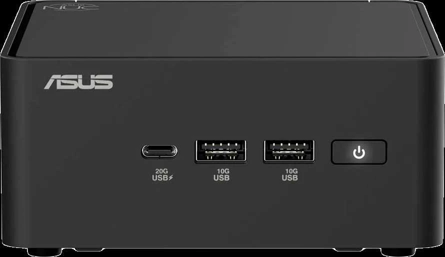ASUS NUC 15 PRO / RNUC15CRHU700002 / Ultra 7 255H 28W / Intel Arc grafika / be RAM / be saugyklos / Intel Wi-Fi 7 BE201 / USB Total - 7 / 4 USB Type-A / 3 USB Type-C (1x USB3.2 + 2x TB4) / 2x HDMI 2.1 / Palaiko ekranus - 4x 4K / be OS / ES laidas / rinkinys (L6) / aukštas / EAN: 4711387950005