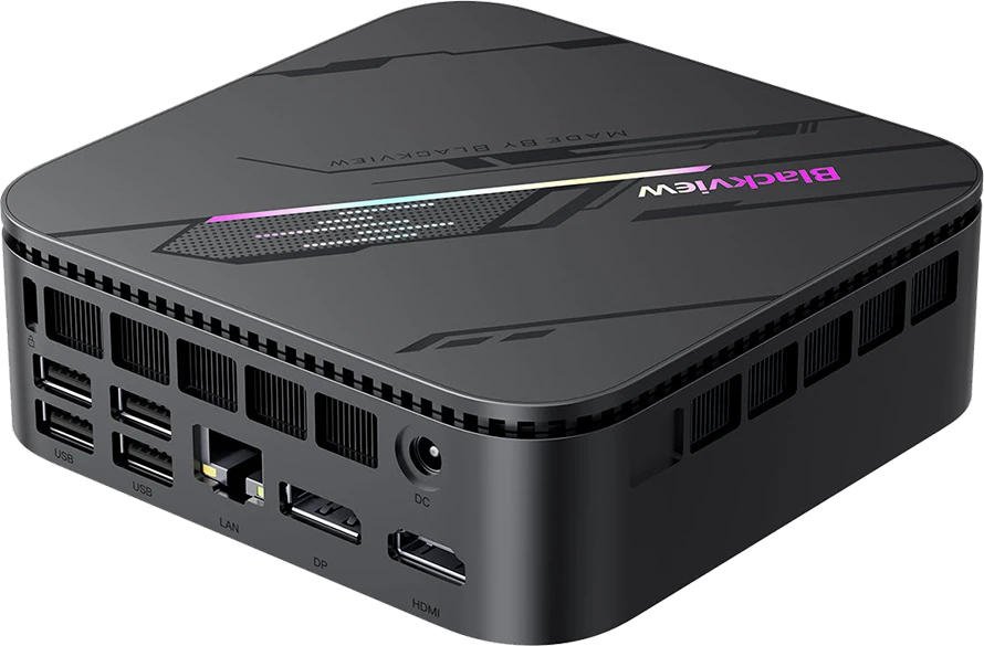 Mini PC Blackview MP100 Pro I5-12450H 16GB 512GB W11 PRO Juodas