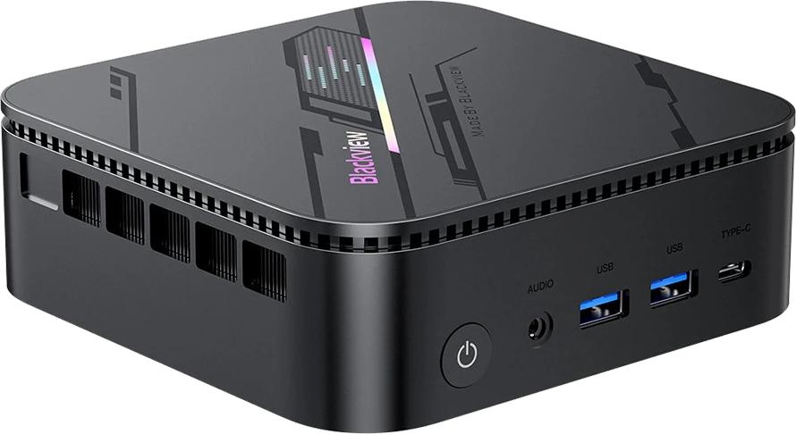 Mini PC Blackview MP100 Pro I5-12450H 16GB 512GB W11 PRO Juodas