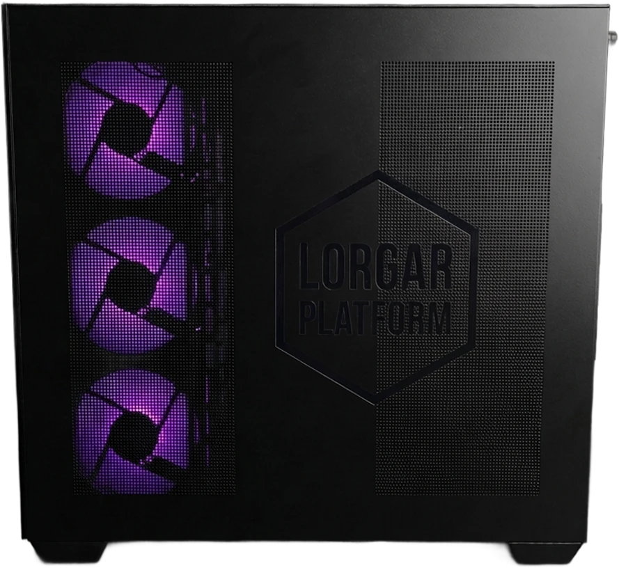 Stacionarus kompiuteris LORGAR ADVANCED A201 - AMD 7500F 6C/12T, 240 AIO, NVIDIA RTX 5060Ti 16GB, 32GB@6400mhz, 1TB SSD NVME, 750W PSU, Juodas, 3Y