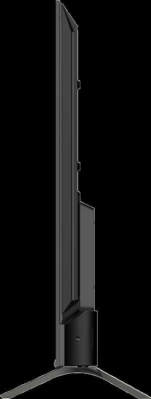 Televizorius Metz 55", UHD, Google TV, Juodas, QLED 60Hz, DV, 300nits, DA, AV1, 2x10W, Energy F, BT5.1, WiFi5G, 3 HDMI 2.0, 2xUSB, 24 months