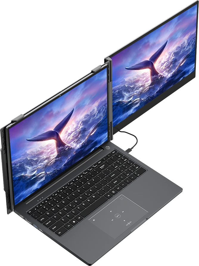 Monitorius „Blackview“ 14 colių nešiojamas dviejų monitorių televizorius SCM6