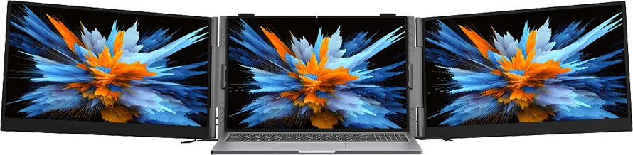 Monitorius „Blackview“ 14 colių nešiojamas dviejų monitorių televizorius DCM6
