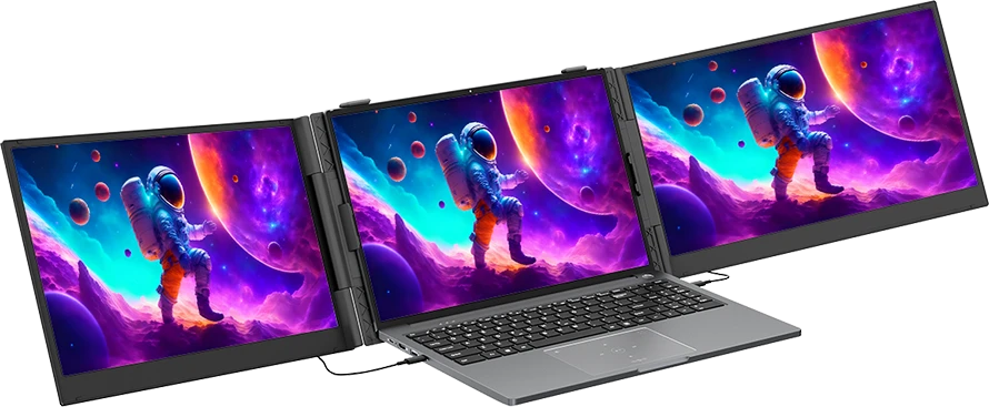 „Monitorius Blackview 15.3“ nešiojamas dvigubas DCM8