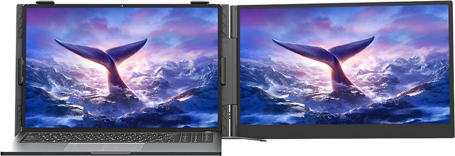 Monitorius „Blackview“ 14 colių nešiojamas dviejų monitorių televizorius SCM6
