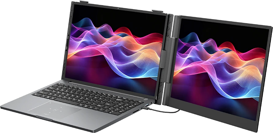 Nešiojamas „Blackview SCM8“ 15,3 colio dvigubas monitorius