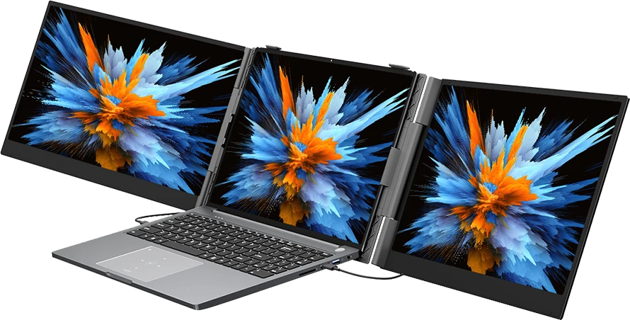 Monitorius „Blackview“ 14 colių nešiojamas dviejų monitorių televizorius DCM6
