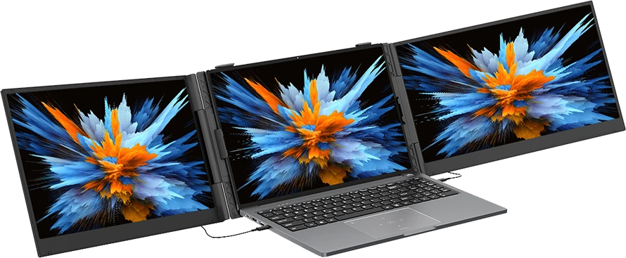 Monitorius „Blackview“ 14 colių nešiojamas dviejų monitorių televizorius DCM6