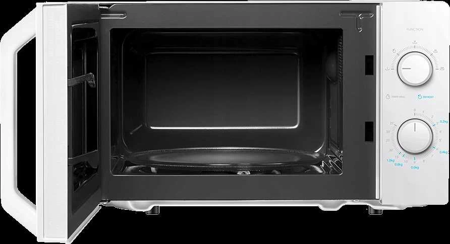 Toshiba Sda Mikrobangų krosnelė orkaitė, tūris 20L, mechaninis valdymas, 800W, 5 galios lygiai, LED apšvietimas, atitirpinimas, virimo pabaigos signalas, spalva: Baltas