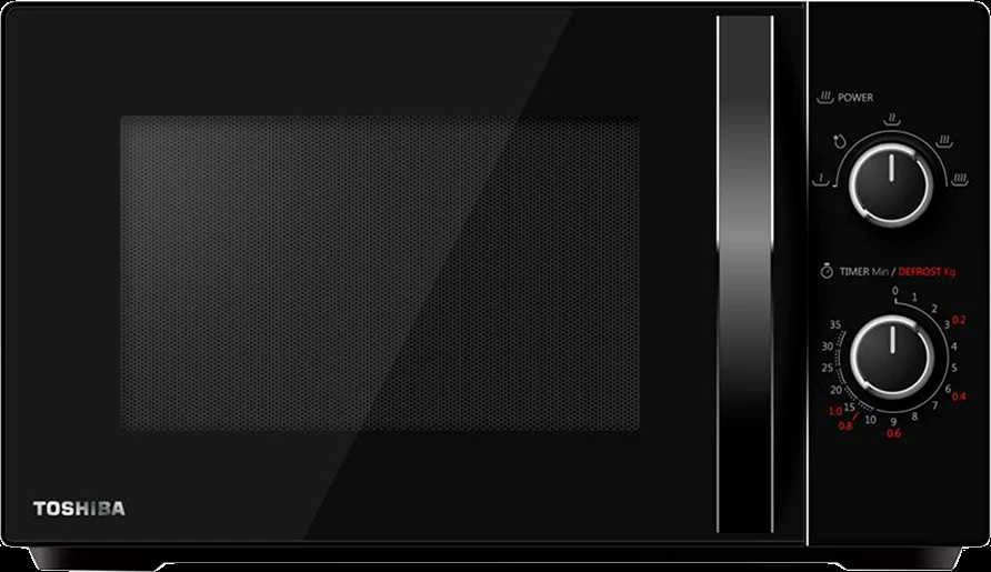 Toshiba MW-MM20P Stalviršis Mikrobangų krosnelė be papildomų funkcijų 20 L 800 W Juoda