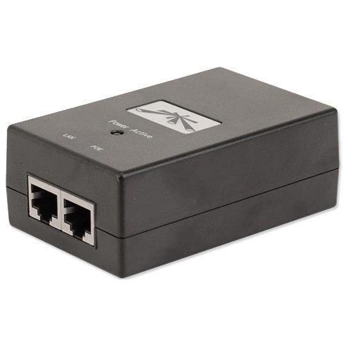 UBIQUITI POE-24-12W-5P Ubiquiti PoE-24 pasyvus PoE adapteris EU, 24V 0,5A, įdėklo/ESD apsauga, 5 PAK.
