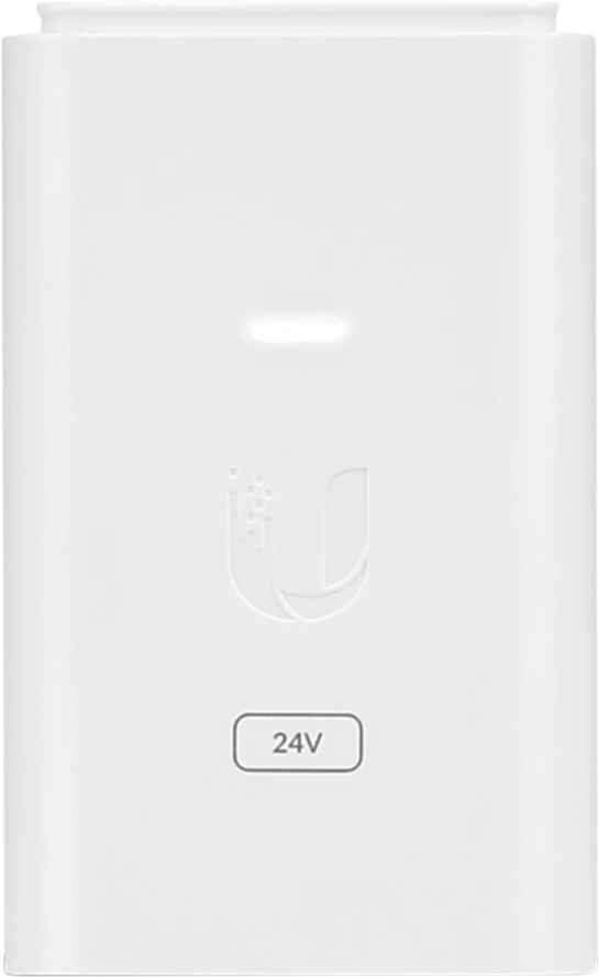 Ubiquiti 24v, .5A Giga POE, baltas, EU