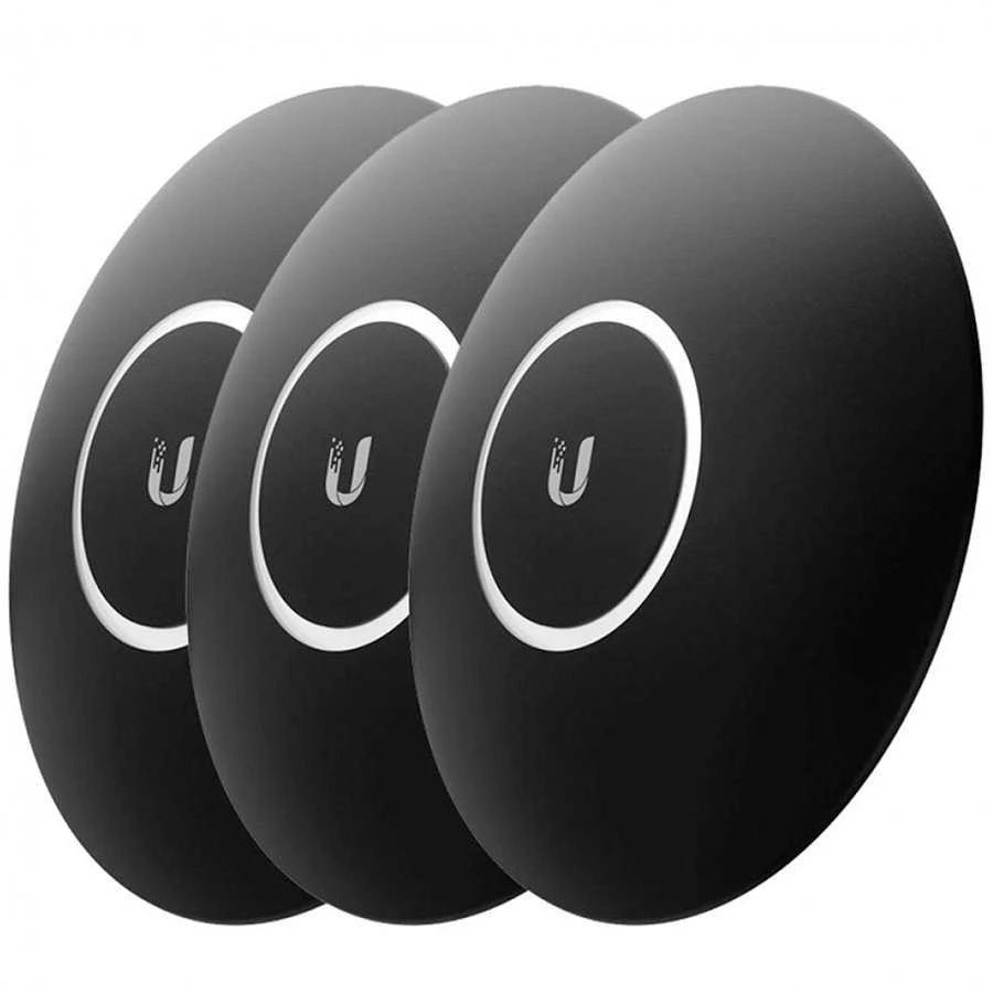 Maršrutizatorius Korpusas Ubiquiti Juodas Design, skirtas nanoHD 3-Pack / UBI-NHDCOVER-Juodas-3