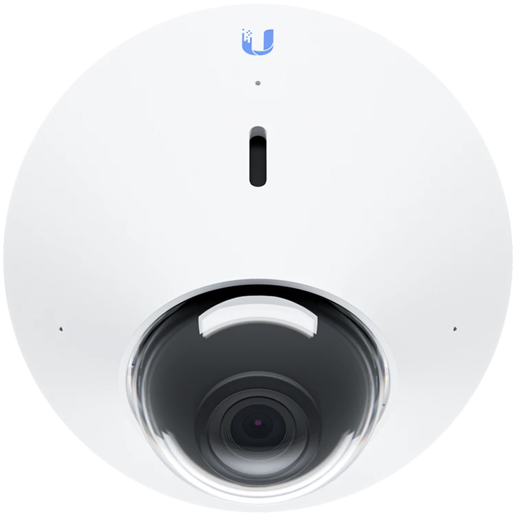 Ubiquiti | Kupolinė kamera | „Protect G4“ | Kupolinė | 5 MP | Fiksuota | IPX4, IK08 | H.264 | Palaiko 256 MB „flash“ atmintį