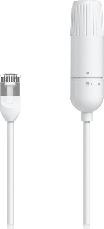 Ubiquiti CT6 kabelis su vyriško-moteriško RJ45 jungtimis, skirtas prailginti Ethernet ryšį, 0,15 m