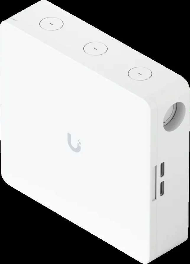 „UBIQUITI“ ĮMONĖS LYGIO PRIEIGOS ŠALTINIS SU ĮĖJIMO IR IŠĖJIMO VALDYMU IKI AŠTUONIŲ DURŲ IR ATSARGINIU AKUMULIATORIUMI