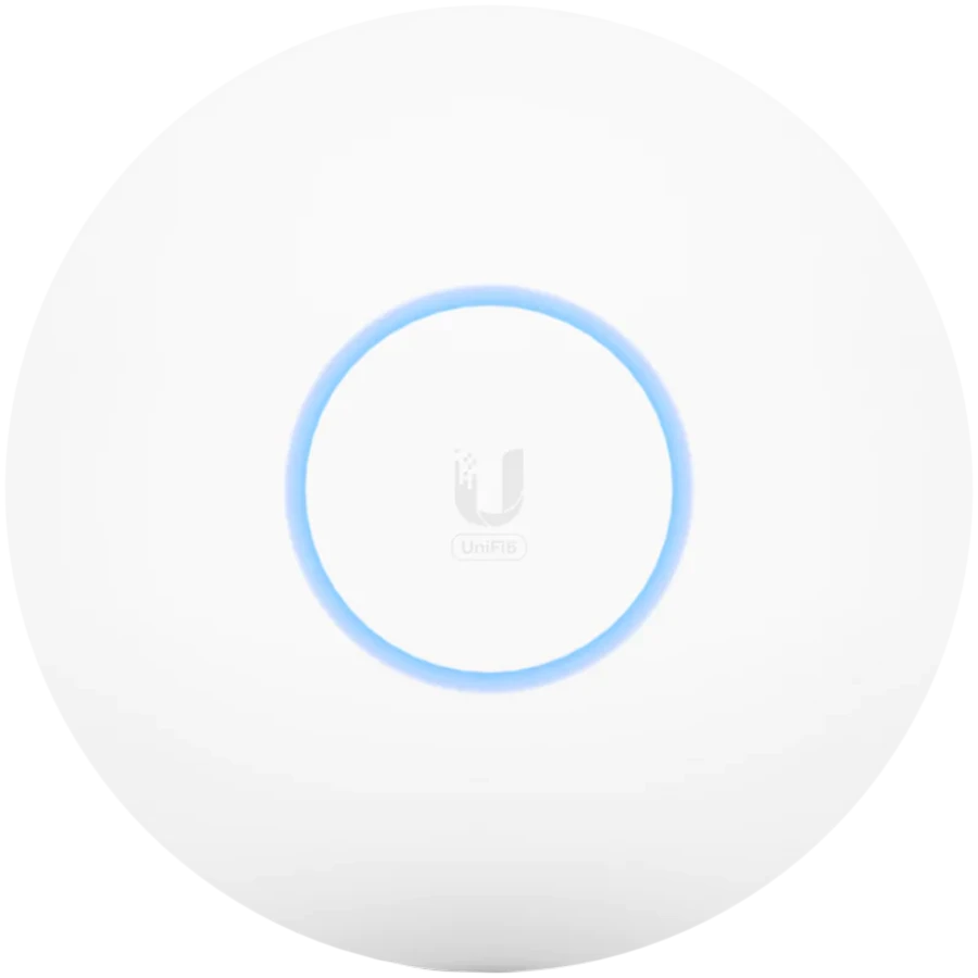 Maršrutizatorius UBIQUITI U6 Pro; WiFi 6; 6 erdviniai srautai; 140 m² (1500 pėdų²) aprėptis; Daugiau nei 350 prijungtų įrenginių; Maitinamas naudojant PoE; GbE uplink.