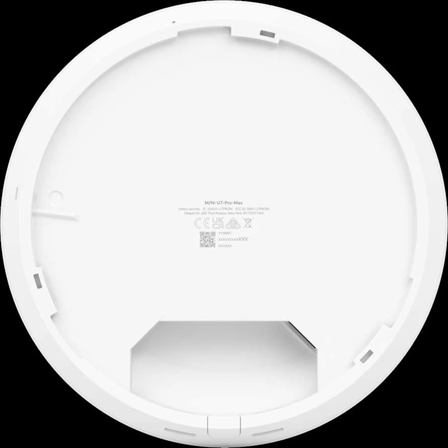 Maršrutizatorius Ubiquiti Prieigos taškas | U7 Pro Max | 802.11ax | 2,4–5,7 GHz | 2500 Mbps | Ethernet LAN (RJ-45) jungtis 1 | MU-MiMO Taip | PoE