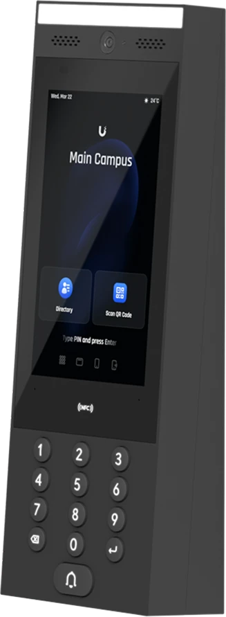 „Ubiquiti UACC-Intercom-SAM UniFi Access“ domofono paviršiaus kampinis tvirtinimo priedas, 5° kampu į viršų montuojamas