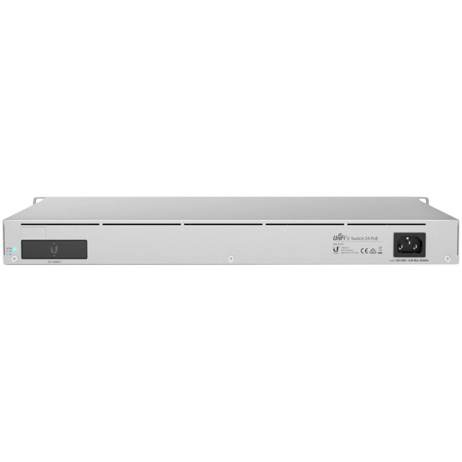 Ubiquiti | Switch Enterprise 24 PoE | USW-Enterprise-24-PoE | Tvarkoma L3 | Montuojamas ant stovo | Gigabit Ethernet (vario) jungtys kiekis 12x10/100/1000 Mbps + 12x100/1000/2500 Mbps | SFP jungtys kiekis 0 | SFP+ jungtys kiekis 2 | PoE+ jungtys kiekis 24 | Maitinimo tipas AC/DC, Vidinis, 550W