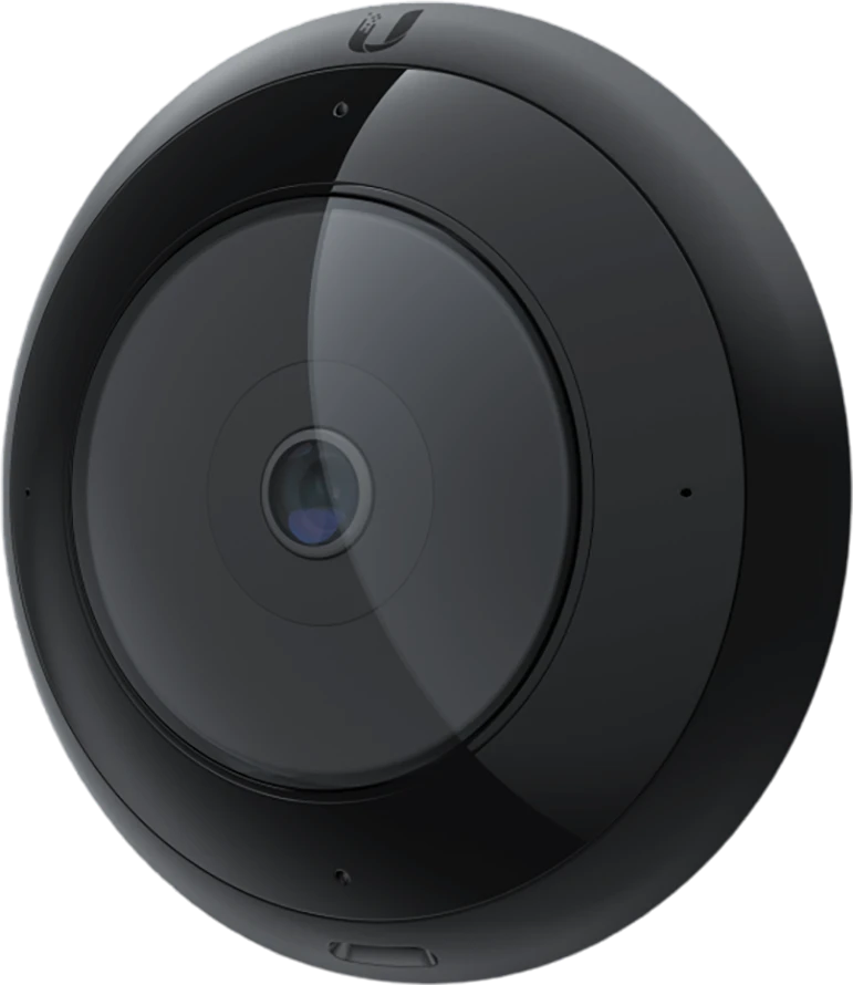 UBIQUITI Baltas INDOOR/OUTDOOR 2K POE KAMEROS SU PASUKELIMO-MASTILINIMO FUNKCIONALU, KURI SIŪLO VISĄ 360° STEBĖJIMĄ