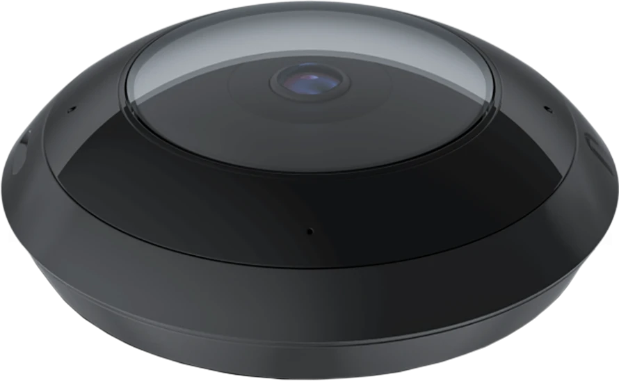 UBIQUITI Baltas INDOOR/OUTDOOR 2K POE KAMEROS SU PASUKELIMO-MASTILINIMO FUNKCIONALU, KURI SIŪLO VISĄ 360° STEBĖJIMĄ