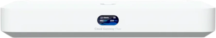 UBIQUITI CLOUD GATEWAY FIBER. STALINIŲ KOPINIŲ 10G DEBESIŲ VARTAI SU INTEGRUOTU POE JUNGIKLIU, PASIRENKAMA NVR SAUGYKLA IR VISAS UNIFI PROGRAMOS PALAIKIMAS (JOKIOS SAUGYKLOS)
