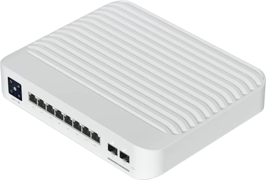 Šakotuvas UBIQUITI USW-PRO-8-POE 120W UNIFI 8 PORT POE++ JUNGIKLIS