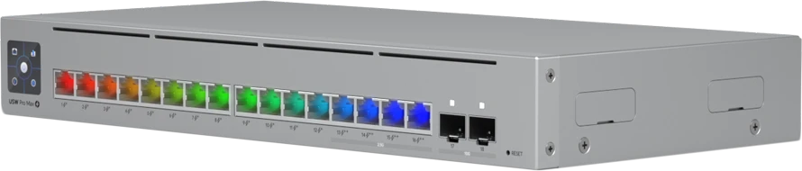 Šakotuvas UBIQUITI USW-PRO-MAX-16-POE