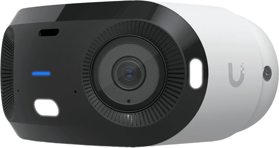 UBIQUITI UVC-G6-180-W Indoor/outdoor dual sensor 16MP 20 FPS PoE+ camera, with a Multi-TOPS AI Engine and panoramic 180 coverage