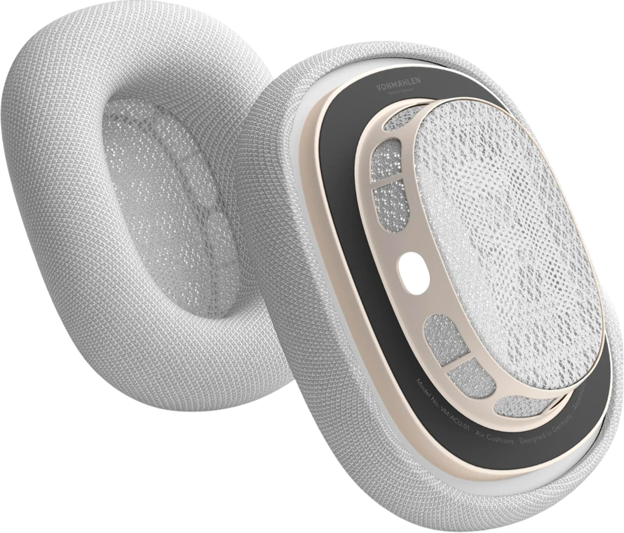 Vonmählen Air Cushions skirta AirPods Max, Light Gray