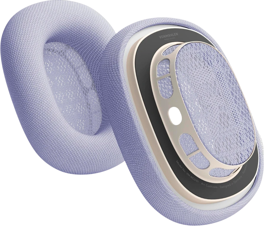Dėklas Vonmählen Air Cushions for AirPods Max, Violetinė