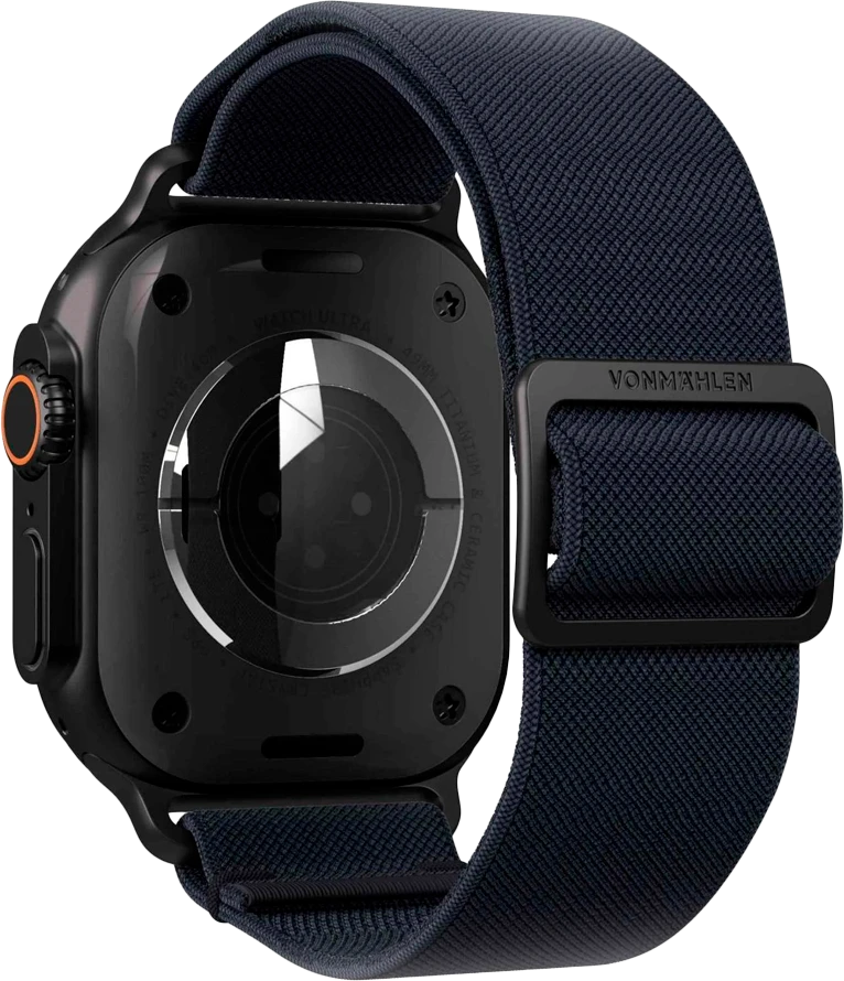 Vonmählen Classic Nylon Loop 44, 45, 46, 49mm One Size, Navy Juodas
