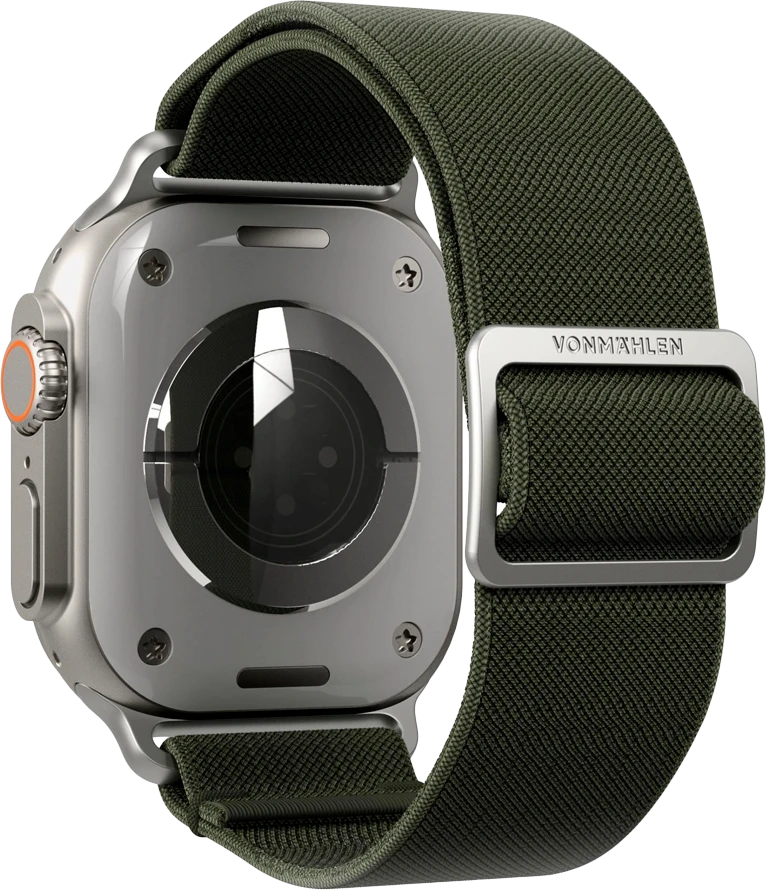 Vonmählen Classic Nylon Loop 44, 45, 46, 49mm One Size, Olive