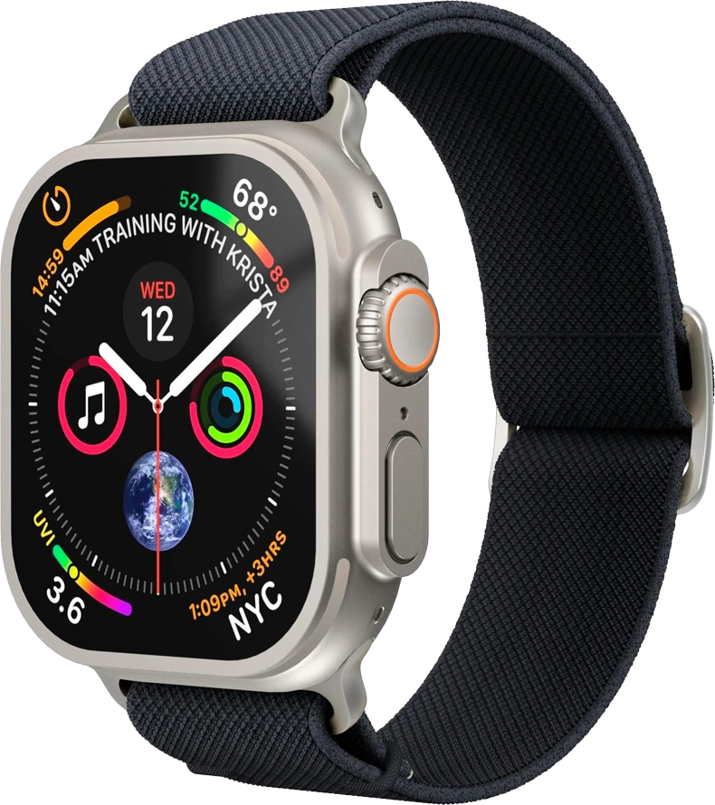 Vonmählen Classic Nylon Loop 44, 45, 46, 49mm One Size, Navy
