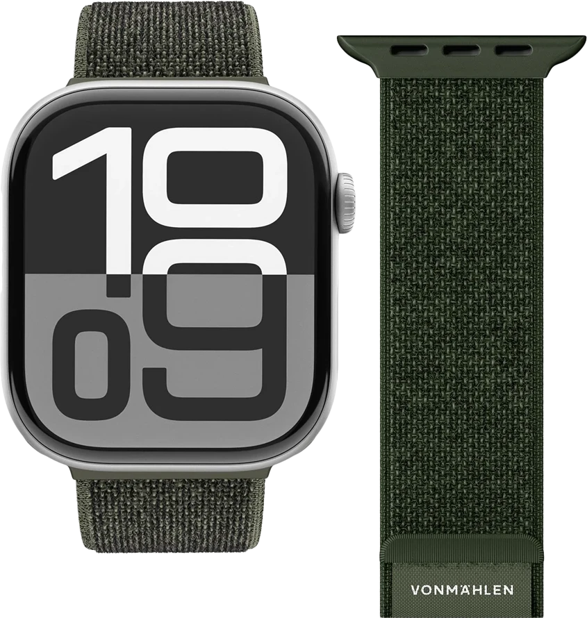 Vonmählen Fitness Loop 2 40, 41, 42mm One Size, Olive