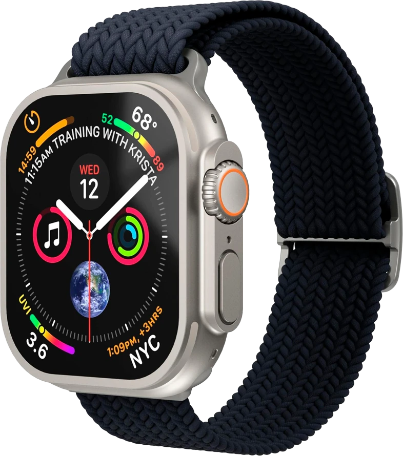 Vonmählen Woven Loop 40, 41, 42mm One Size, Navy