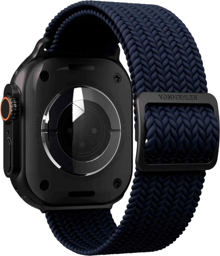 Vonmählen Woven Loop 44, 45, 46, 49mm One Size, Navy Juodas