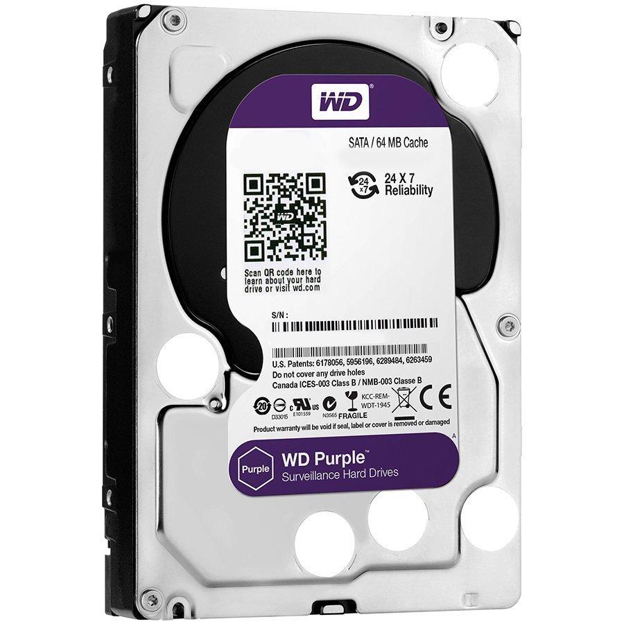 Western Digital Violetinė WD20PURZ 5400 RPM, 2000 GB