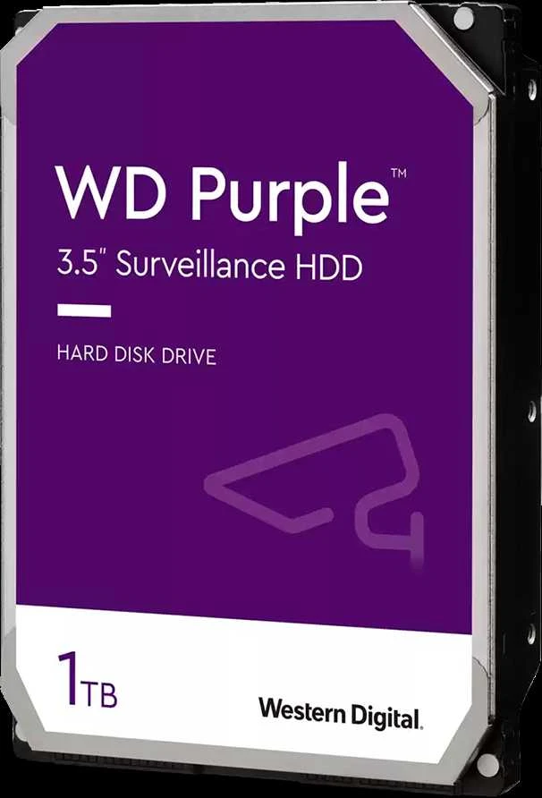 Western Digital | Hard Drive | Violetinė Surveillance WD11PURZ | 5400 RPM | 1000 GB