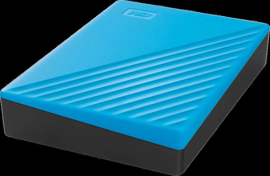 Išorinis kietasis diskas HDD Western Digital My Passport (6TB, USB 3.2) Mėlyna
